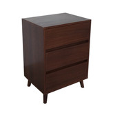 میز پاتختی پایه چوبی