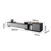 میز تلویزیون خاکستری