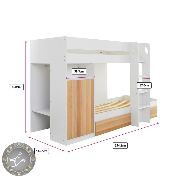 تخت دو طبقه شیک