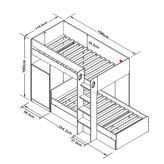 تخت خواب کودک و نوجوان