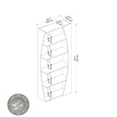 ابعاد استند