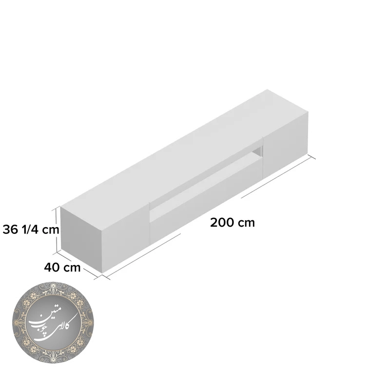 ابعاد میز تلویزیون