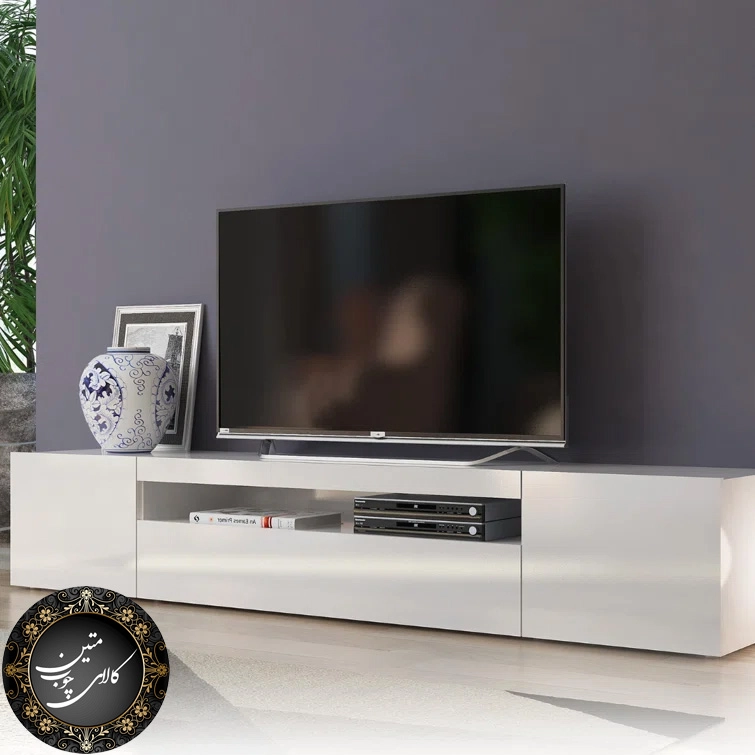 میز تلویزیون سفید