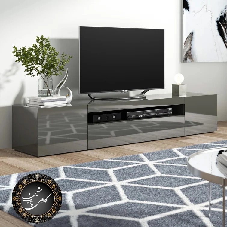 میز تلویزیون خاکستری