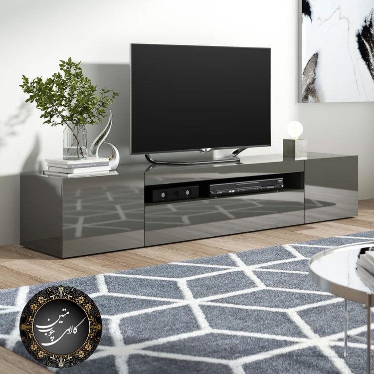 میز تلویزیون خاکستری