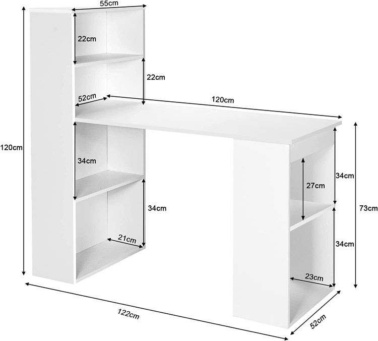 ابعاد میز تحریر