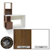 میز تحریر سفید گردویی پسرانه