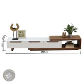 ابعاد میز تلویزیون