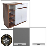 جاکفشی مدرن سفید طوسی