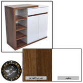 جاکفشی مدرن سفید قهوه ای