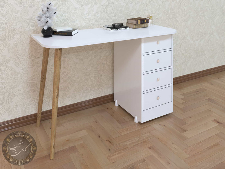 میز تحریر مدرن سفید